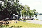 a view of Lake Allatoona from Old Highway 41 #3 Campground