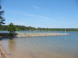 the park fishing jetty