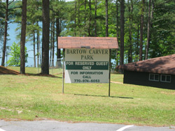 a bartow carver park sign