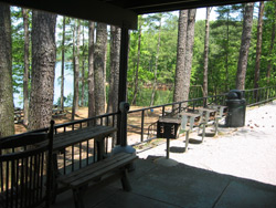 another view of the Bartow County Park back porch